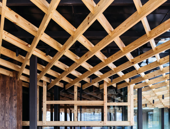 estructura de madera