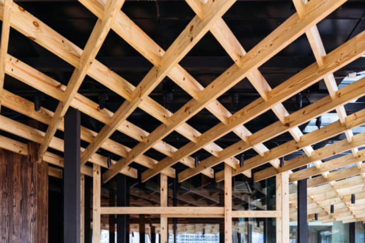 estructura de madera